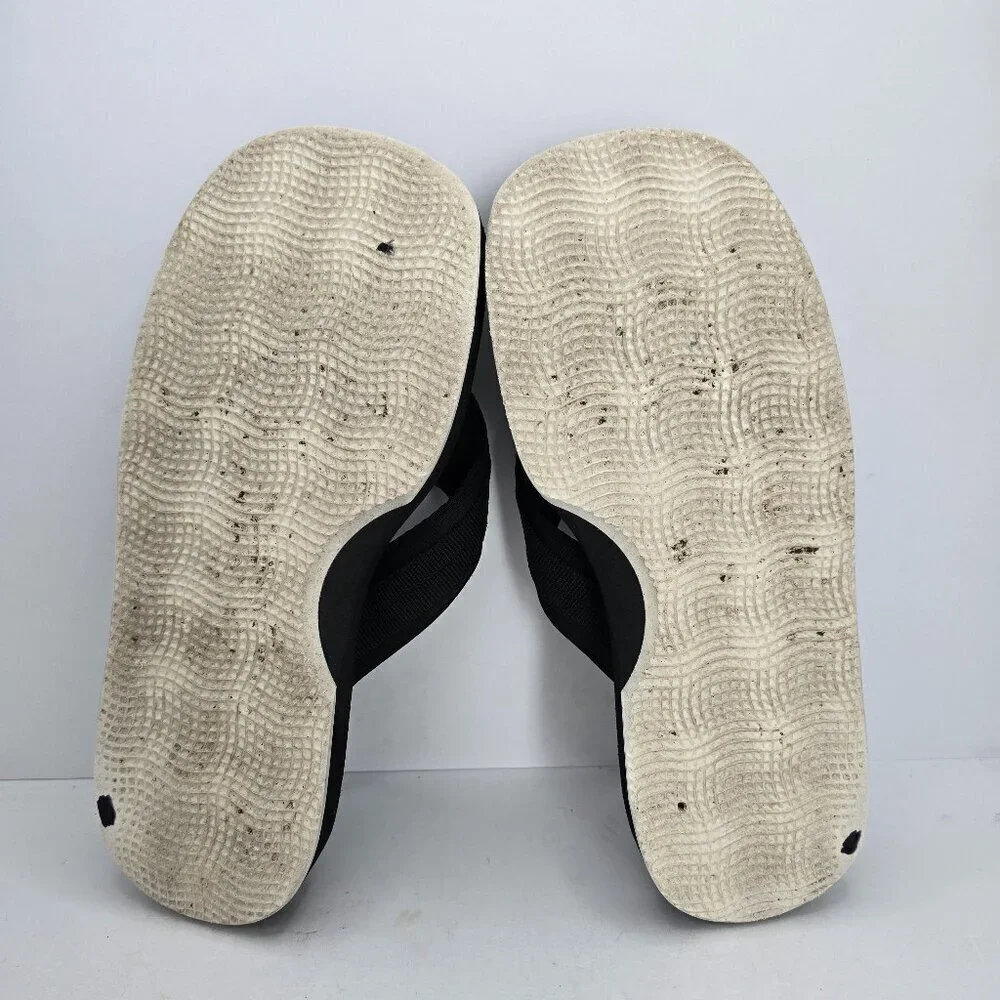 Andersson Bell | black strappy outdoor summer flip-flop sandals | MENS 9